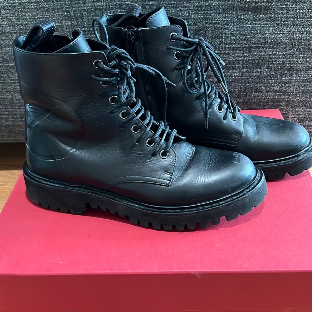 Valentino Combat Boots
